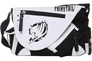 WANHONGYUE Fairy Tail Anime Borsa a Tracolla Borse a Spalla Sacchetto del Messaggero Borsa Messenger Sacchetto di Tela
