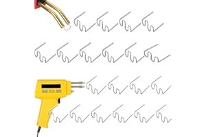 OUBESTY Welding Staples 1000 Pcs Hot Staples Wave Welding Rods Plastic Welder Wave Staples Welding Nails for Bumper Repair Welding Repair Machine 0.6mm 0.8mm