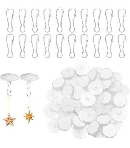 Lot De 12 Crochets De Plafond Montés Au Mur, Crochets Pour Clés, Crochets De Plafond, Adaptés