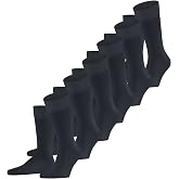 FALKE Men's Happy 6-Pack Socks Breathable Cotton Flat Seam Extra Soft Reinforced Toe No Pressure for Business Casual Looks Mu