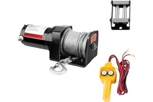 MSW MOTOR TECHNICS MSW Electric Winch Hoist Chain PROPULLATOR 2000-C (Traction: 907 kg / 2.000 lbs, Permanent magnet engine, 15 m Rope length, Drum size: Ø 32 mm)