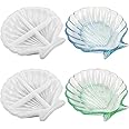 2 PCS Shell Resin Mould, FineGood Resin Moulds Silicone Moulds for Resin Casting Dish Epoxy Resin Mould Jewellery Tray Soap Dish Moulds