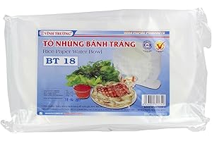 Pamai Pai® Bac à eau pour papier de riz vietnamien - Rouleaux d'été BT18 Box