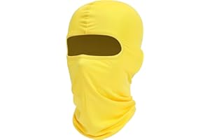 HSHDUTI Balaclava Ski Face Mask, Motorcycle Cycling Neck Warmer for Helmet, UV Protector Scarf for Men/Women, Balaclava Face Mask, Motorcycle Cycling Ski Mask for Helmet, UV Protection, Unisex Men Women