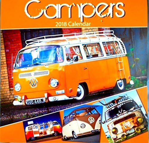VW Campers Calendar Campervans 2018