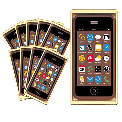 Preisvergleich Produktbild 10er SET Smartphone Vollmilch Schokolade 40 g / Schokohandy
