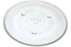 Invero Starke, langlebige, universelle Mikrowellen-Plattenspieler-Glasplatte mit 6 Fixierern 315 mm