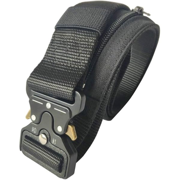 Nylon Reisegürtel Mit Verstecktem Reißverschluss - Diebstahlschutz Geldgürtel Für Outdoor Und Reisen