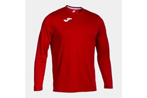 Joma - Camiseta Deportiva Manga Larga Hombre , 6XS - 3XL - Transpirable y Secado Rápido - Combi
