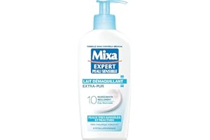 Mixa Expert Peau Sensible Lait Démaquillant Apaisant Extra-pur 200 ml