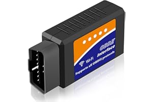 RICOKEY OBD2 Scanner WiFi Car Engine Fault Code Reader Reset Adapter for iPhone IOS Android Windows, Auto Check Clear Engine Light CAN ODB2 Diagnostic Scan Tool