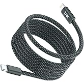 Bix T4CL-BK 1 Metre Siyah 27W Type C to Lightning Şarj Kablosu, Manyetik Tasarımlı &Ouml;rg&uuml;l&uuml; Hızlı Şarj ve Data Kablosu, (T&uuml;m Li