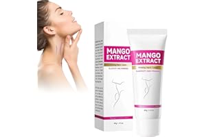 HOUSN Crema Collo Crema Antirughe Donna al Mango Idratante Intenso Anti-Secchezza Rassodante per Pelle del Collo Liscia e Compatta