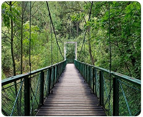 Gaming Mouse Pad Oblong Shaped Mouse Mat 1580 bridge in turda gorge nature Design Natural Eco Rubber Durable Computer Desk Stationery Accessories Mouse Pads For Gift Support Wired Wireless or Bluetooth Mouse