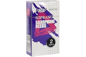 ROFFEE Soprano sax saxophone reeds strength 2.0, 10 pcs/box, individual packing