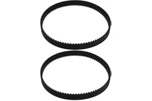 ECSiNG 2-TLG Antriebsriemen Zahnriemen für Vertikutierer HTD450-5M-15 5mm Teilung 15mm Breite 90 Zähne 450mm Umfang