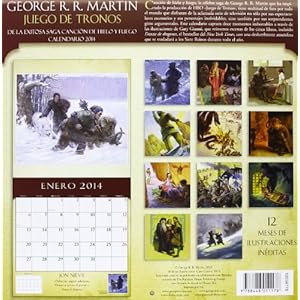 Calendario Juego de tronos 2014 (Calendarios y agendas)