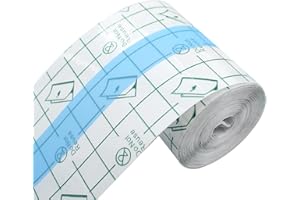 GZDAOXIA 1rouler pansement tatouage waterproof(6cm *5m),pansement etanche,Bandage Transparent ImperméAble,la fixation de pansements médicaux,pour Tatouages et Protection de la Peau