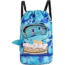 Borsa Con Coulisse Calcio Per Bambini - Nera, Impermeabile, Con Motivo Giocatore, 45x35 Cm