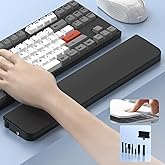 McStorey Ergonomik Klavye Bilek Desteği ve 22-in-1 Temizlik Kiti &ndash; Gizli Saklama ve Manyetik Organizer Tasarım, Mekanik Klavy