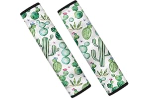Coloranimal Kaktus-Muster Auto-Sicherheitsgurt-Abdeckungen, Kratzer, Reiben, Automobil-Sicherheitsgurte
