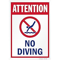Segnale di sicurezza per vasca idromassaggio, con scritta in lingua inglese Follow & Obey Rules & Regulations, 20,3 x 30,5 cm