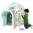 Edutainment Zone Ice House Igloo 3D Puzzle Coloring Cardboard Playhouse