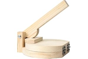 Bassulouda Prensa de Tortilla de, Prensa para Hacer Dumpling Prensa Chapati Roti, MáQuina de MaíZ para Tacos, Herramientas de Prensado, Accesorios de Cocina