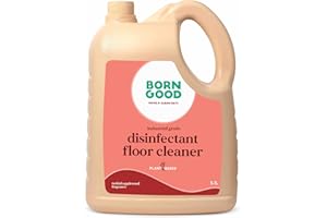Born Good Plant Based Turkish Applewood Fragrance Disinfectant Liquid Floor and Surface Cleaner, Biodegradable, Non-Toxic And Eco-Friendly - 5.1 Ltr (Pack of 1)