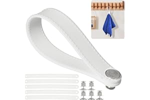 XHTXHT 6 Stück aufhänger für handtücher,handtuchklammern,Handtuchaufhänger clip,geschirrtuchhalter,handtuchclips zum aufhängen Für Bad, Küche,Camping(weiß)