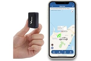 WINNES Mini Rastreador GPS portátil Rastreador de vehículos 2G Localizador GPS 1500mAh Impermeable Imán Monitor de Voz Aplicación Web Gratuita TK913