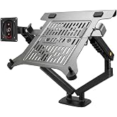Daytona North Bayou NB F160L Amortis&ouml;rl&uuml; 17"-27" Monit&ouml;r Tutucu ve 10"-17" Laptop Standı 2023 Yeni Tasarım
