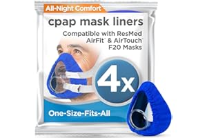 RESPLABS MEDICAL INC. resplabs CPAP Mask Liners | Compatible with The AirFit F20 Full Face (One-Size-Fits-All)