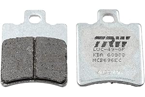 ‎TRW TRW MCB696EC Organic Low Budget Bremsbelagsatz für Malaguti F-18 2000-2004 Vorderachse, Hinterachse und andere Motorräder