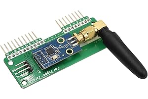 FOLODA For Flipper CC1101 Module SubGhz Module 433Mhz For Wireless Communication Technology Antenna Replacement Flipper CC1101 Module SubGhz Module 433MHz External SubGhz Module