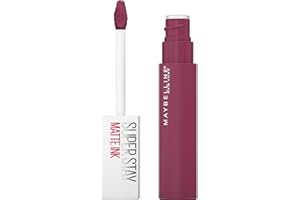 Maybelline New York Rossetto Matte SuperStay Matte Ink, Tinta Labbra a Lunga Tenuta, Colore Intenso e Vibrante, No Transfer, Successful (165), 5 ml