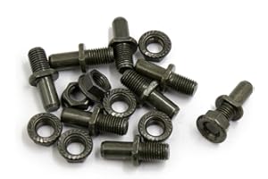 UXCELL sourcing map 2 paquetes de color verde oscuro trasero Accesorio de Motocicleta piñón accionado de Tornillo Pieza Recambio para CG125 ZJ WY125