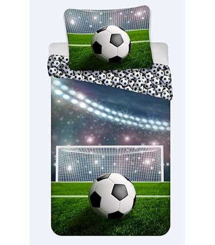 YEOL Tienerbeddengoed, voetbalster, 3D, Messi, microvezel