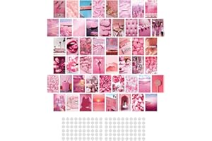 CLVPAI Wall Art Collage Kit-Aesthetic Wall Collage,posters para pared,pósteres estéticos para decoración de pared de dormitorio (Dulce)