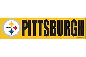 WINCRAFT NFL Bumper-Sticker / Aufkleber Pittsburgh Steelers