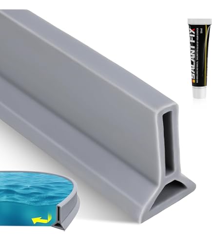 Barriera Antiacqua Per Cucina E Bagno - Striscia 100cm Bianca - Per Lavello, Vasca E Doccia - Foto 6