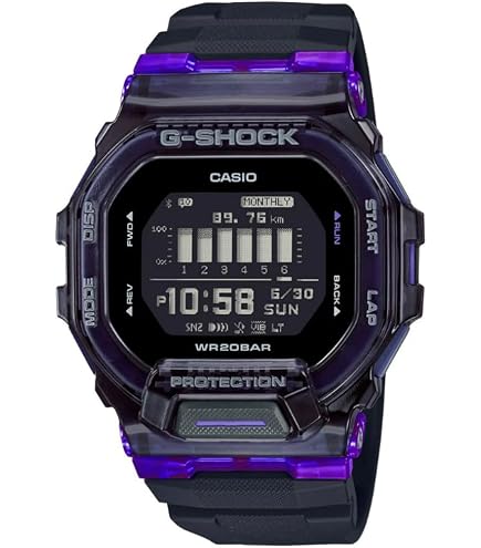 Casio G-Shock G-Lide GBX-100-8 - Orologio Digitale Da Surf Con Collegamento Smartphone - Grigio Sabbia