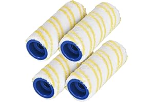 Jajadeal Rouleaux pour Kärcher FC7 FC3 FC5 FC3D, Accessoire de Rechange pour Karcher FC5 2.055-006.0 - Lot de 4
