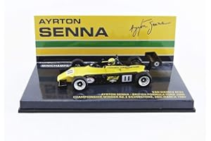 Minichamps- Ford 1:43 1982 Van Diemen RF82 FF2000-Ayrton Senna, Multicolore, 547824311