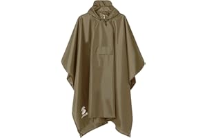 SAPHIROSE PONCHO Summer Mae Ponczo przeciwdeszczowe na wędrówki, jazdę na rowerze, aktywności na świeżym powietrzu, 3 w 1, dla kobiet i mężczyzn, wielokrotnego użytku, ponczo, peleryna przeciwdeszczowa