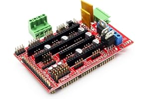 Fasizi Controller stampante 3D RAMPE 1.4 Mega Shield per Arduino Reprap Prusa Mendel