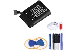 SHAWOROCE Battery A1847 Compatible with Apple iWatch Watch Series 3 S3 38 mm A1847 A1848 A1858 A1860 GPS + LTE Cellular Rechargeable Li-Ion Li-Polymer Battery 3.81V 262mAh (S3-38 mm-A1847)