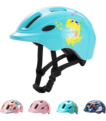 Thomas & FriendsKids Bike Helmet Officially Licensed Character Design Robust EPS Inner Material, Adjustable Size, Ventilated Shell for Cooling Suitable for Head Sizes 48-52cm Sports & Outdoors