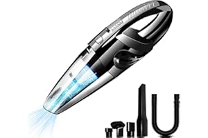 ENOKIK Handheld Vacuum Cordless, Portable Rechargeable Mini Vacuum, High Power with Fast Cahrge Tech, Home Car Carpet Stairs Pet Hair Cleaning