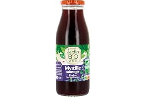 Jardin BiO étic - Pur Jus de Myrtille sauvage 50 cl